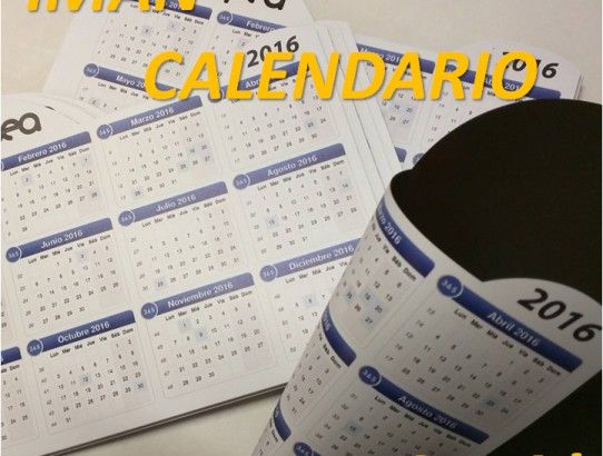 Calendario Imán Para La Nevera, de Regalo!