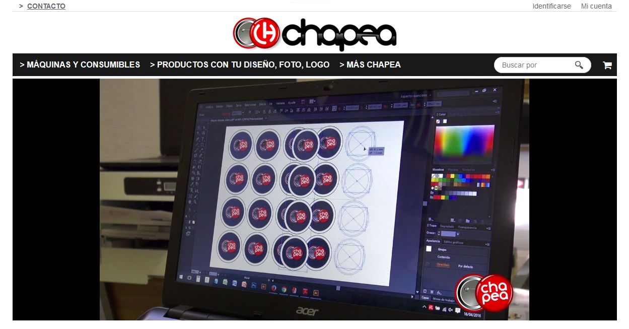 Web de chapas chapea