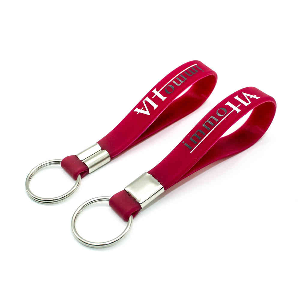 pulseras y llaveros de silicona personalizadas