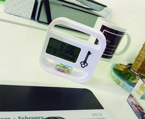 Relojes de escritorio personalizados, un paso más en el marketing útil para empresas